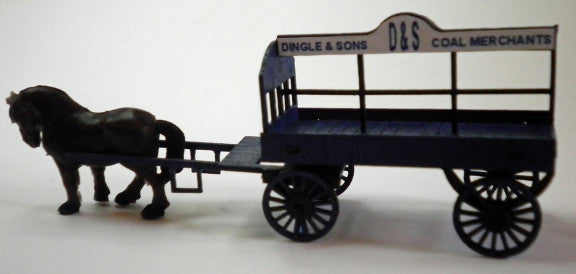OCW1 Coal Wagon Horse Drawn Model Kit