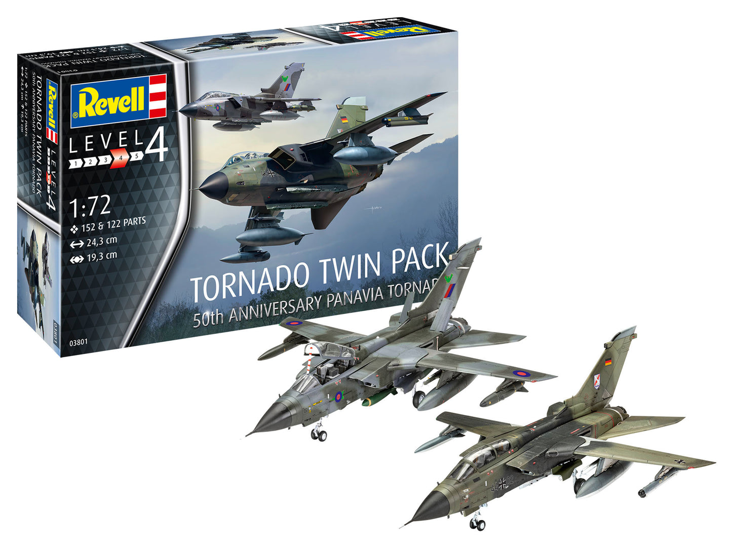 Tornado 50th Anniversary Twinpack Model Kit