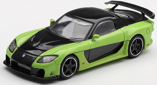 MGT01223-R Mazda RX-7 Veilside Fortune 7 Green (RHD)