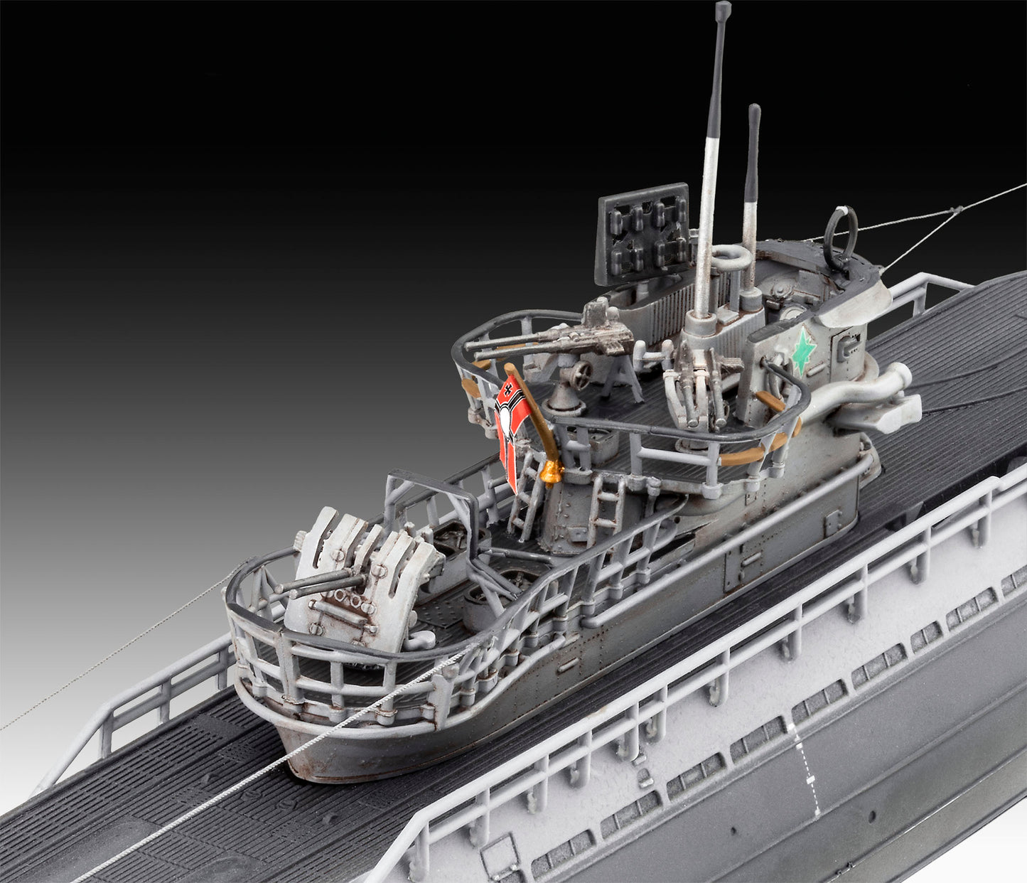 German Submarine Type IX C/40 (U190) (1:144 Scale) Model Kit