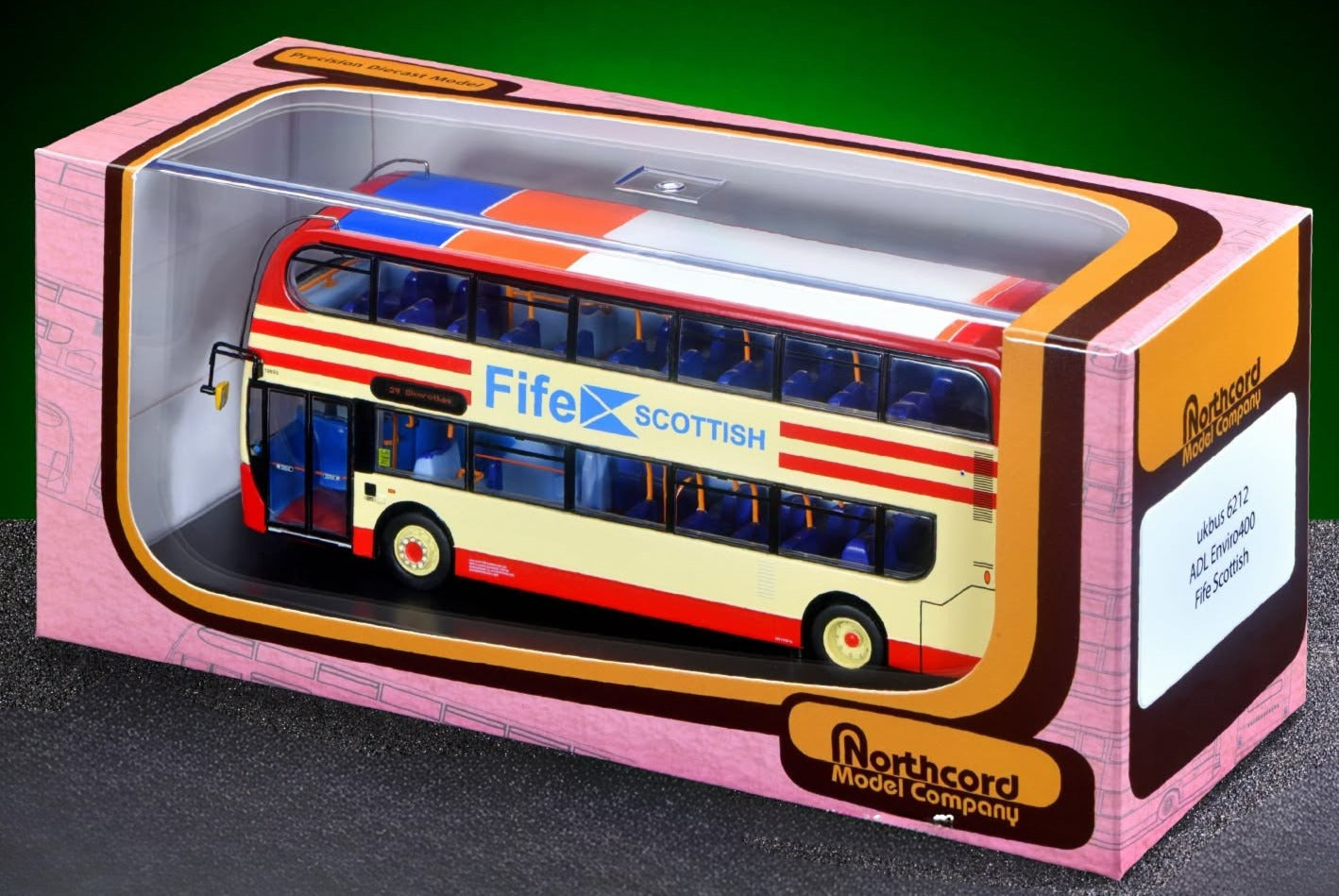 UK6212 Alexander Dennis Enviro400 - Fife Scottish (19895 - SP11 DWU)