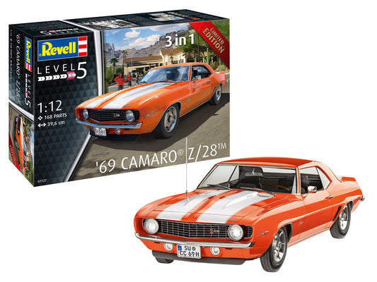 69 Chevy Camaro Model Kit