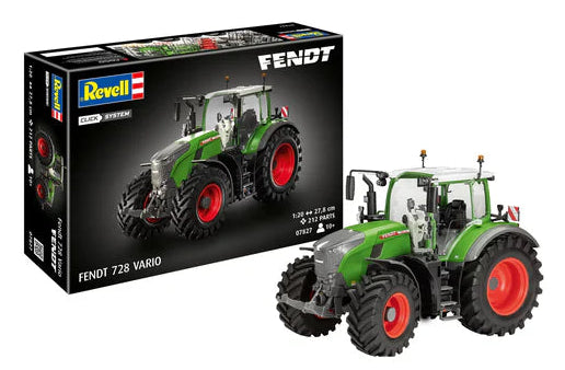 07827 Fendt 728 Vario Tractor (easy-click) Model Kit
