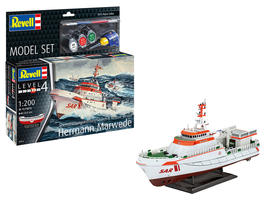 Model Set S&R Vessel "Hermann Marwede" Model Kit