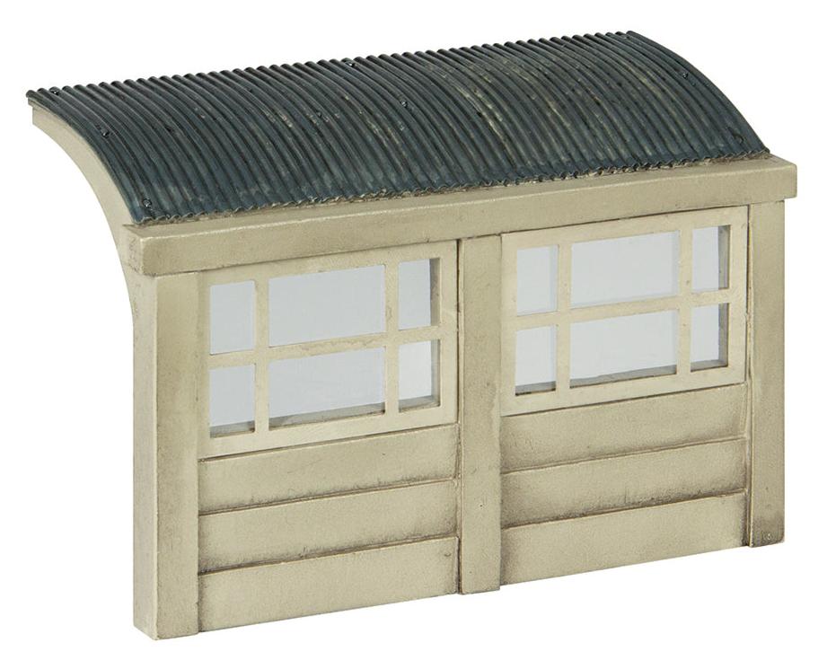Bus Rails Concrete Scenecraft 47-593 Concrete Bus Shelter – Rails