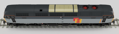 Highly Detailed Premium Weathered Class 47 Railfreight Distribution No.47049 Diesel Locomotive