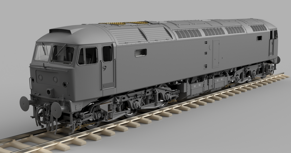 Cavalex Models CM-47217-BRB Class 47 BR Blue No.47217 Diesel – Rails