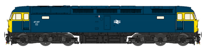 Class 47 BR Blue No.47217 Diesel Locomotive - DCC Sound