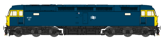 Class 47 BR Blue No.47217 Diesel Locomotive - DCC Sound