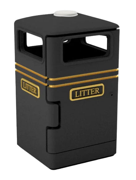 OO Gauge Litter Bins (Pack of 6) - Unpainted