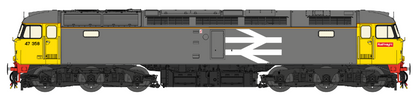 Highly Detailed Premium Weathered Class 47/3 Original Railfreight No.47358 Diesel Locomotive