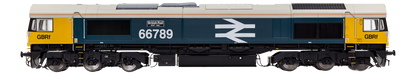 Class 66 789 GBRF 'British Rail 1948-1997' BR Blue Large Logo Diesel Locomotive - DCC Fitted