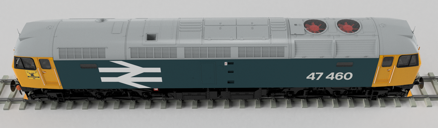 Class 47 BR Blue Large Logo No.47460 Diesel Locomotive - DCC Sound