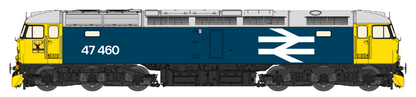 Class 47 BR Blue Large Logo No.47460 Diesel Locomotive