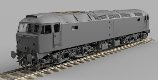Highly Detailed Premium Weathered Class 47 BR Blue Large Logo No.47482 Diesel Locomotive - DCC Sound