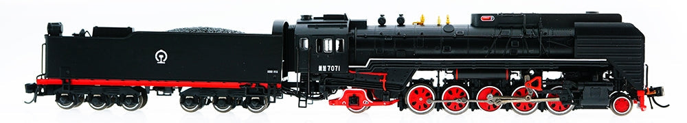China Railways QJ #7071 2-10-2 Steam Locomotive