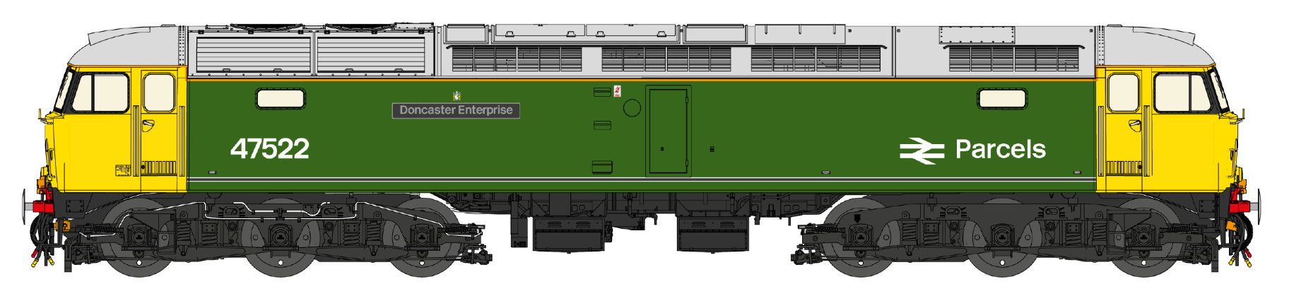 Cavalex Models CM-47522-AppleGreenW Highly Detailed Premium – Rails