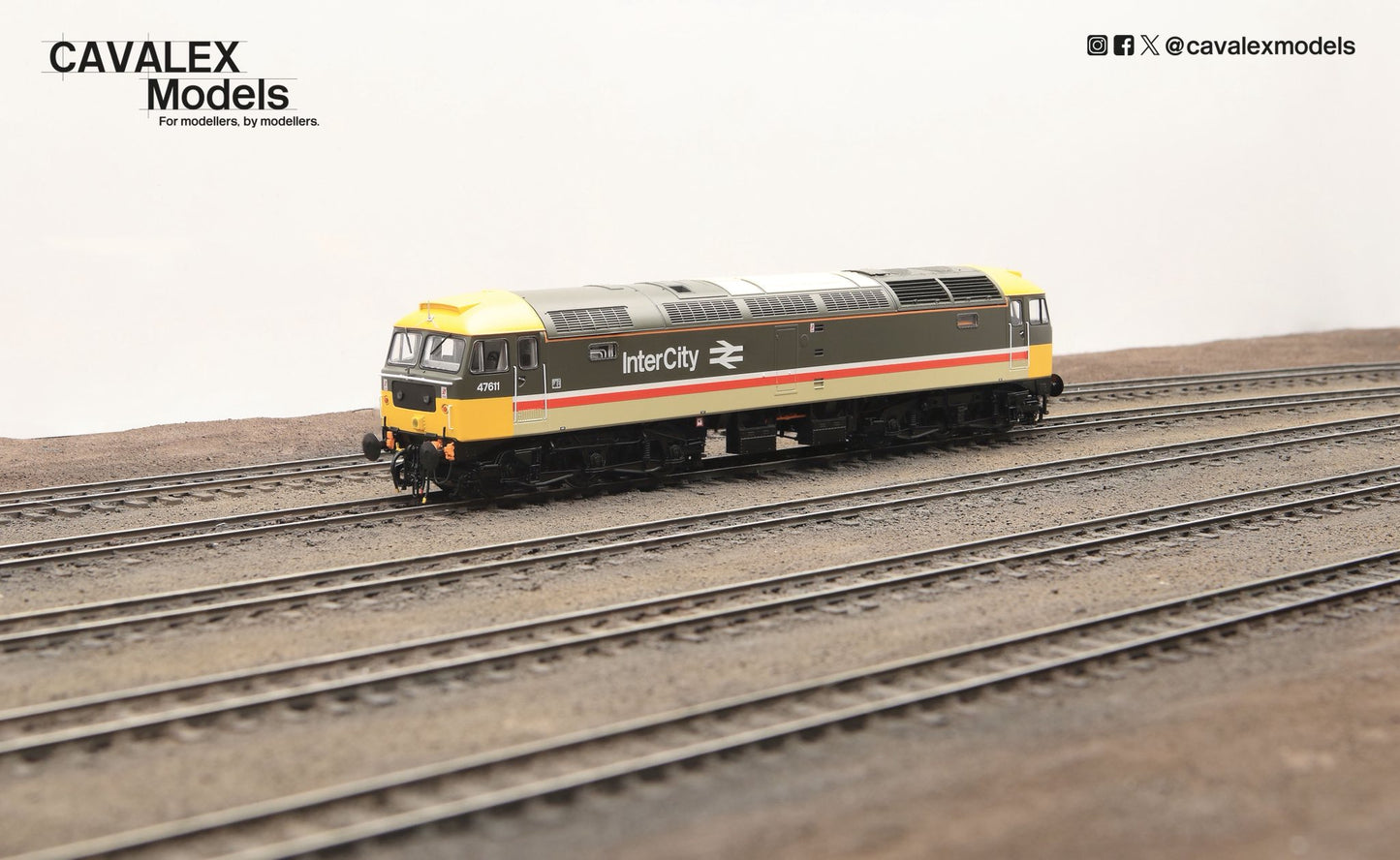 CM-47611-ICE Class 47 Intercity Executive 'Thames' No.47611 Diesel Locomotive