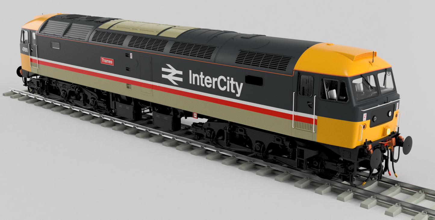 Class 47 Intercity Executive 'Thames' No.47611 Diesel Locomotive