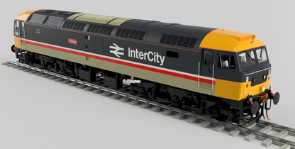 Highly Detailed Premium Weathered Class 47 Intercity Executive 'Thames' No.47611 Diesel Locomotive - DCC Sound