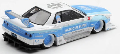 MGT01238-R Nissan Skyline GT-R (R32) LBWK Kaido Works Amoculture (RHD)