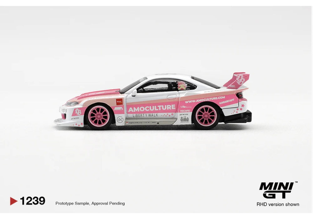 MGT01239-R Nissan Silvia (S15) LB-Super Silhouette Amoculture (RHD)
