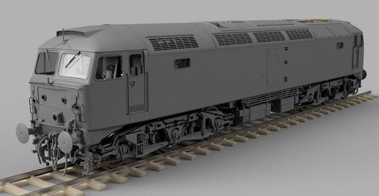 Highly Detailed Premium Weathered Class 47 ScotRail 'Duke of Edinburgh's Award' No.47716 Diesel Locomotive