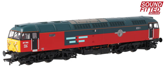 35-429SFX Class 47/7 47791 'Venice Simplon Orient Express' Rail Express Systems Diesel Locomotive - DCC Sound Deluxe