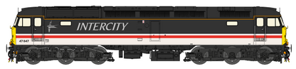 Class 47 Intercity Swallow No.47847 Diesel Locomotive