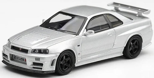 MGT01329-R Nissan Nismo R34GT-R Z-Tune Z-Tune Silver (RHD)