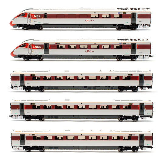Pre-Owned R3965 Class 801/2 'Azuma' 5-Car EMU LNER Train Pack - DCC Sound