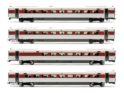 Class 801/2 LNER Coach 4 Pack 827214, 826214, 824214 & 823214