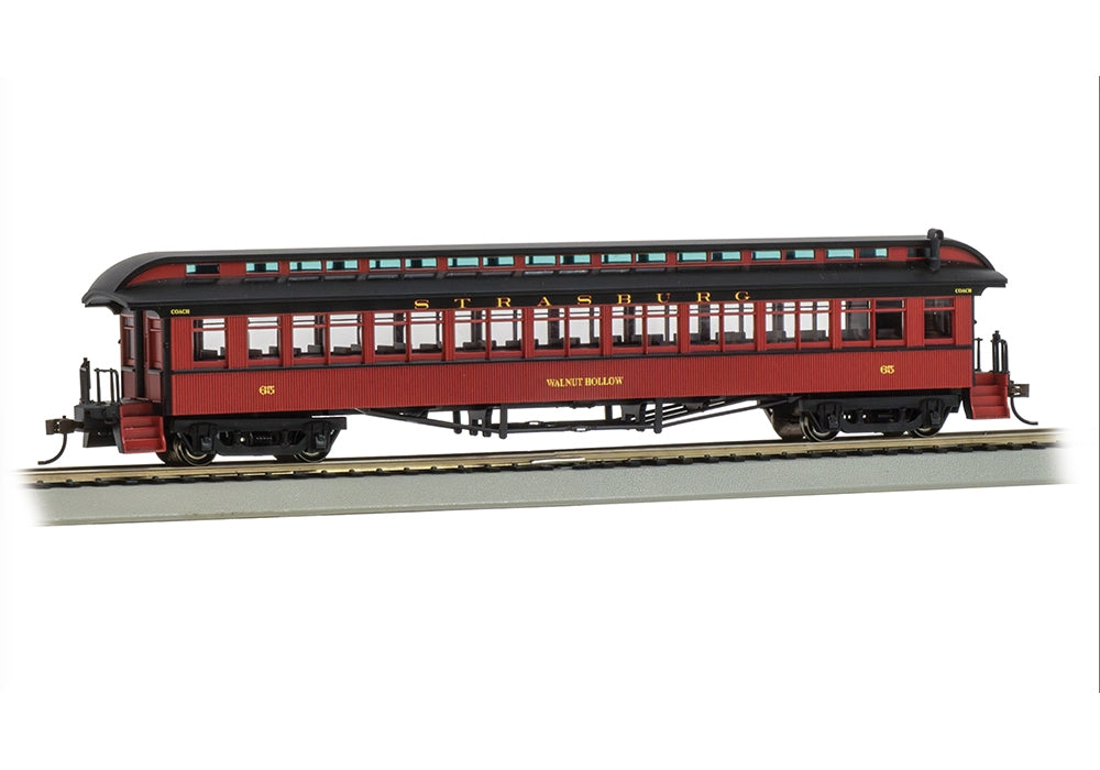 BAC12808 1900S Era 60' Passenger Car Strasburg Rail Road #65 "Walnut Hollow"