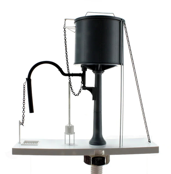 GWR Water Tower (Flat Top) Grey - Static