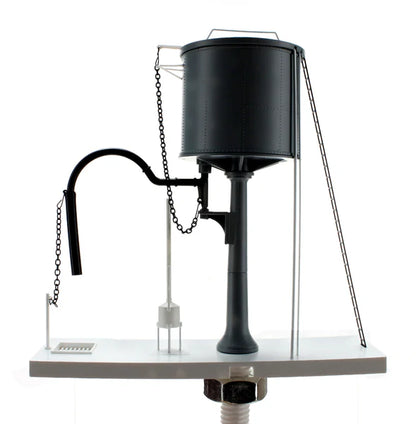 GWR Water Tower (Flat Top) Grey - Static
