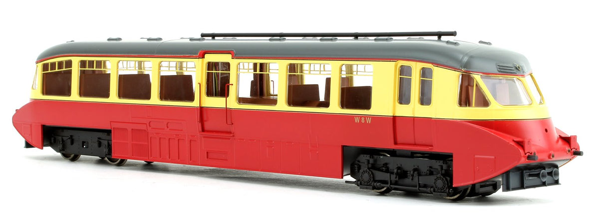 Pre-Owned Streamlined Railcar BR Lined Carmine/Cream Diesel Locomotive No.W8 - DCC Fitted