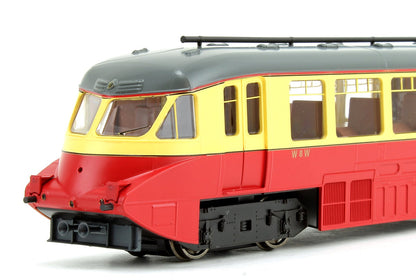 Pre-Owned Streamlined Railcar BR Lined Carmine/Cream Diesel Locomotive No.W8 - DCC Fitted