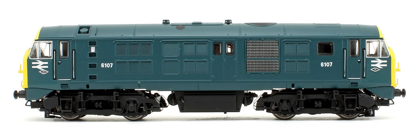 Pre-Owned 4D-014-003S Class 29 D6107 BR Blue, Headcode Box (Full Yellow End) Diesel Locomotive DCC Sound
