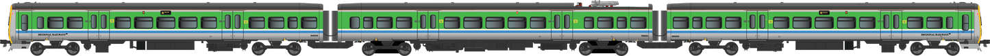 Class 323 323203 Regional Railways Centro 3 Car EMU Set