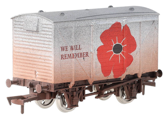 4F-011-202 Ventilated Van We Will Remember Poppy - Weathered