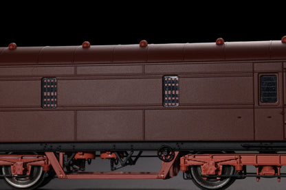 C2027 LMS 42ft GUV Parcels Van BR Crimson & Cream 37909
