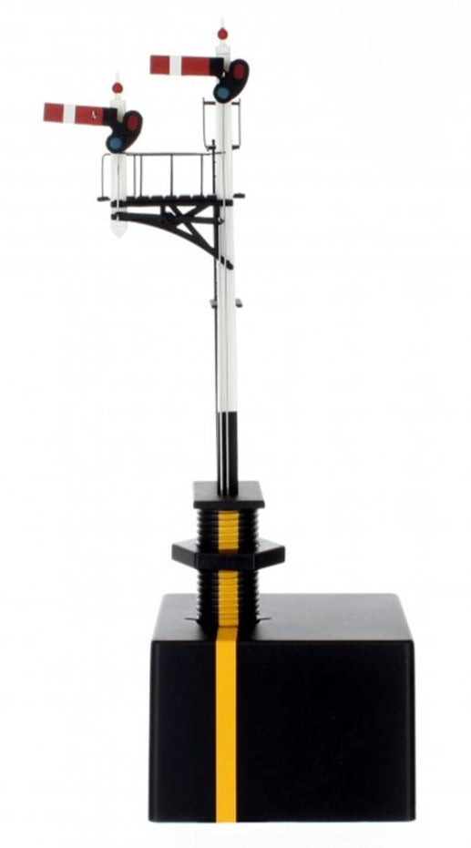 Pre-Owned GWR Junction LH 2 Arms LH Short Post Signal