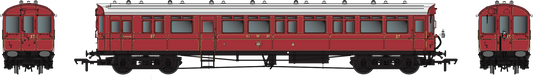 Autocoach GWR 37 Lined Crimson Lake