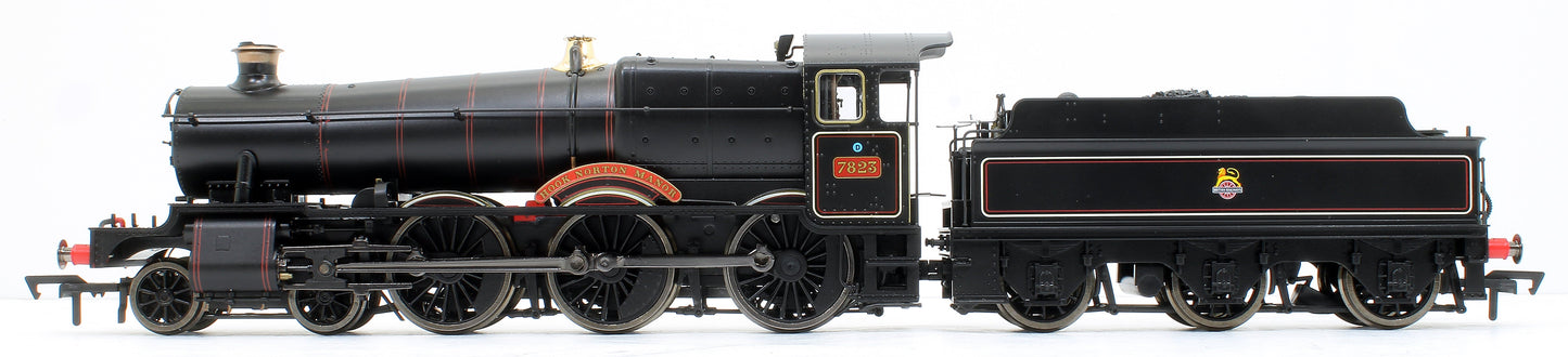 Pre-Owned 4S-001-004D Hook Norton Manor BR Lined Black (Early Emblem) 78xx Manor Class 4-6-0 Steam Locomotive No.7823 DCC Fitted