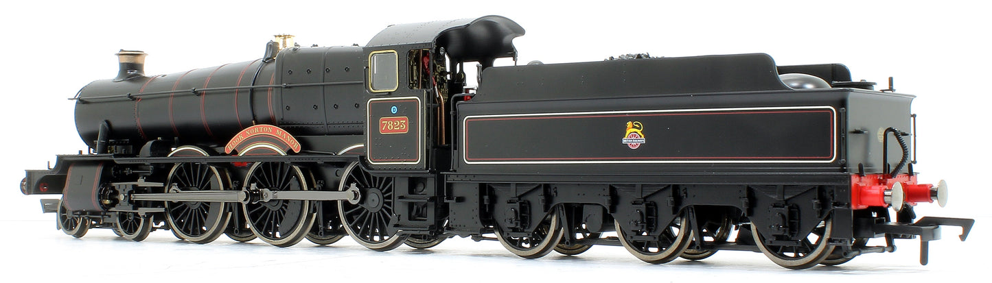 Pre-Owned 4S-001-004D Hook Norton Manor BR Lined Black (Early Emblem) 78xx Manor Class 4-6-0 Steam Locomotive No.7823 DCC Fitted