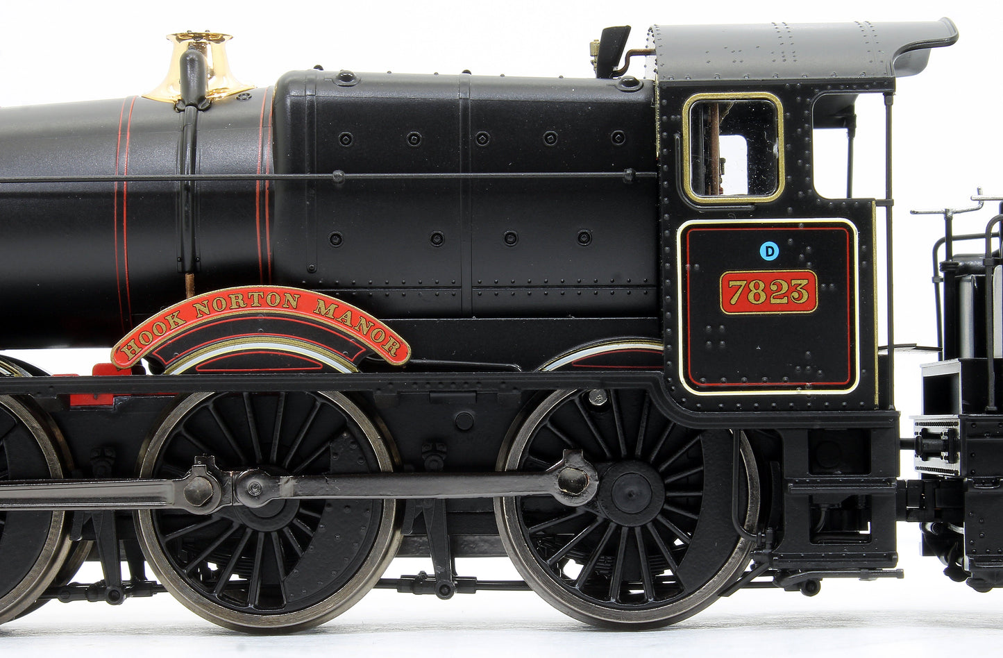 Pre-Owned 4S-001-004D Hook Norton Manor BR Lined Black (Early Emblem) 78xx Manor Class 4-6-0 Steam Locomotive No.7823 DCC Fitted