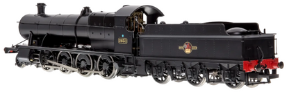 4S-009-007D Class 28xx / 2884 2851 BR Late Crest Black 2-8-0 Steam Locomotive - DCC Fitted