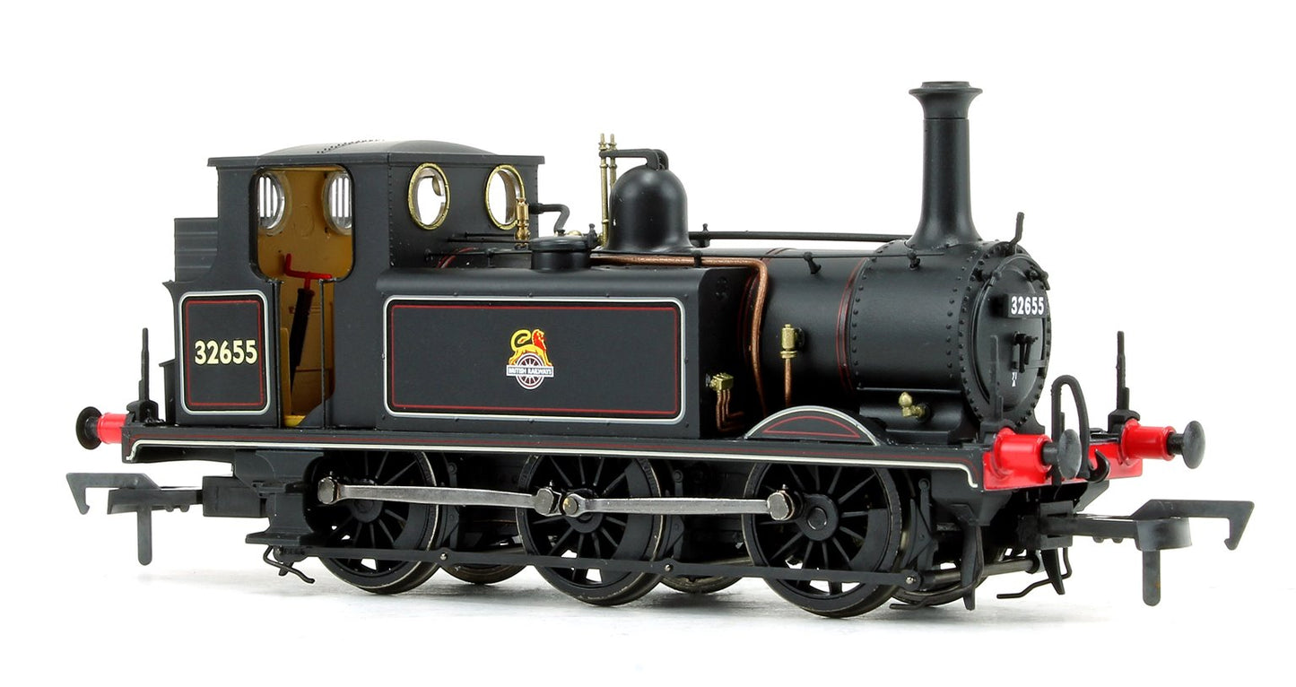 Pre-Owned Stroudley Terrier A1X Class BR Lined Black Early Crest 0-6-0 Tank Locomotive No.32655 DCC Fitted