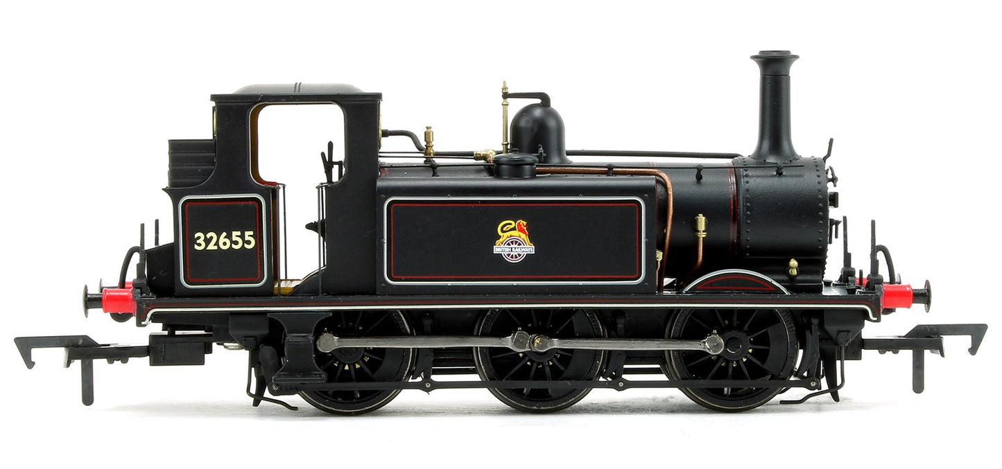 Pre-Owned Stroudley Terrier A1X Class BR Lined Black Early Crest 0-6-0 Tank Locomotive No.32655 DCC Fitted
