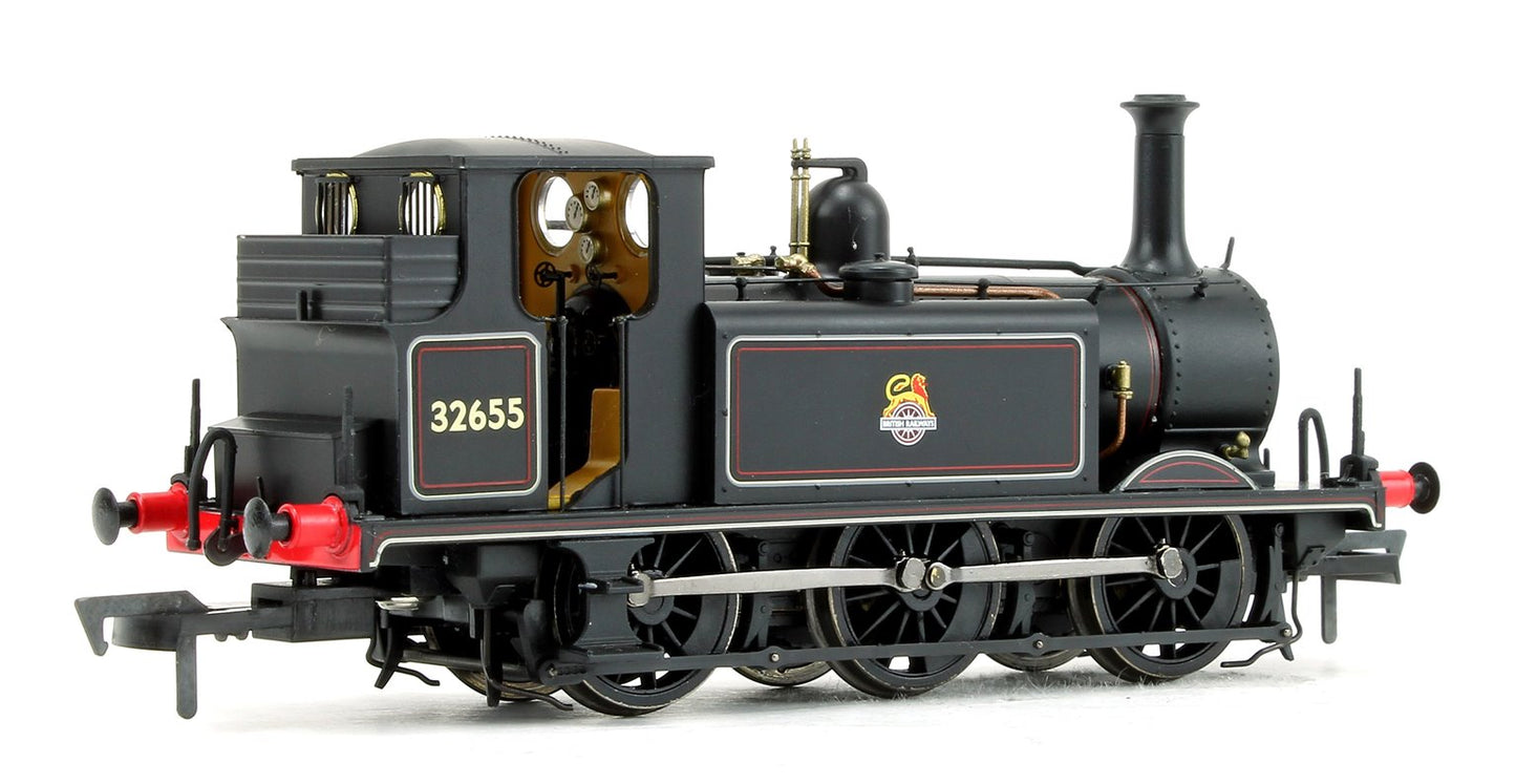 Pre-Owned Stroudley Terrier A1X Class BR Lined Black Early Crest 0-6-0 Tank Locomotive No.32655 DCC Fitted